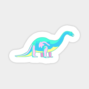 Neon Dino Magnet