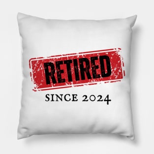 Retired 2024 Gift Distressed Vintage Pillow