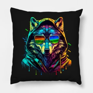 Wait, is that a German shepherd or husky? Celebrating world animal day Pillow