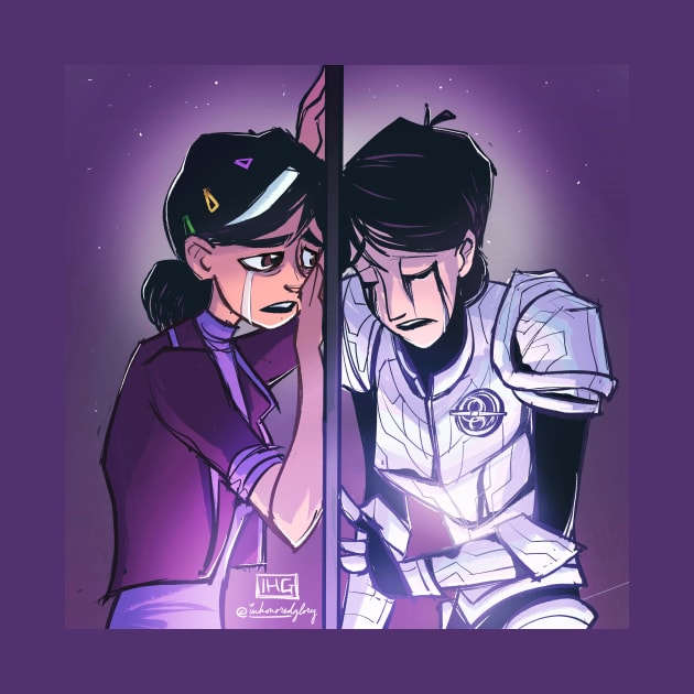 Jim Lake Jr/Claire Nuñez (Trollhunters) by inhonoredglory