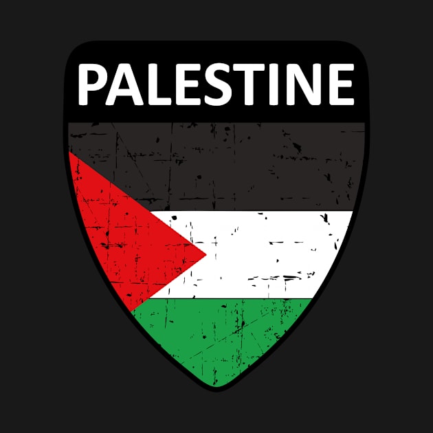 Palestine Flag Shows The Solidarity And Courage by mangobanana