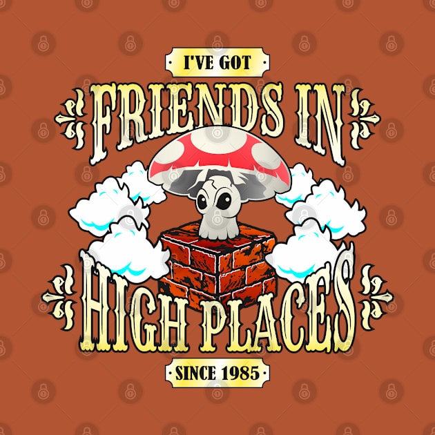 High Places Super Mushroom New by BuzzArt