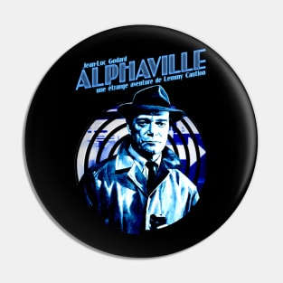 Alphaville Inspired Design Pin