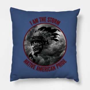 I Am The Storm Pillow