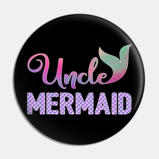 Uncle Mermaid Pin