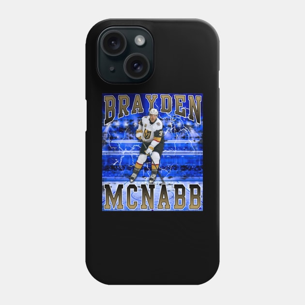 Brayden McNabb Phone Case by Gojes Art