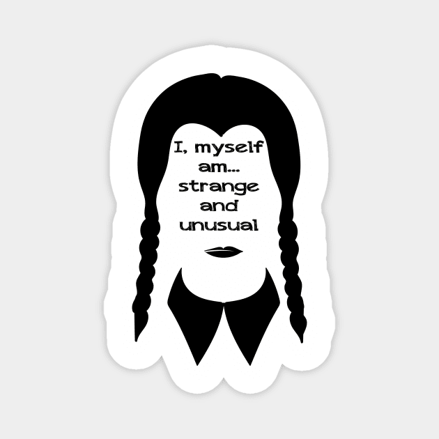 Wednesday Addams Magnet by BJS_Inc