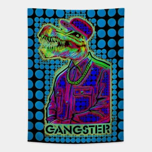 Gangster Dinosaur PopArt Tapestry