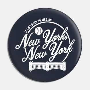 New York New York Pin