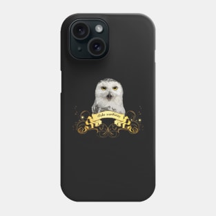 Snowy owl Phone Case