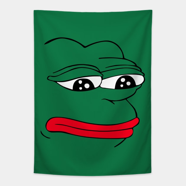 PePe Face Tapestry by BYVIKTOR