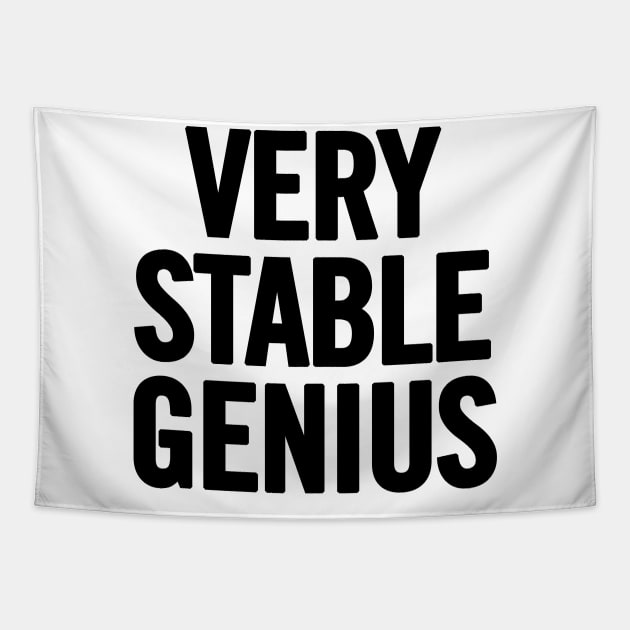 Very Stable Genius Tapestry by sergiovarela