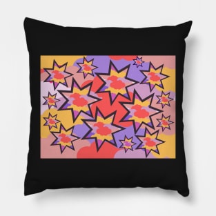 Stars in the clouds Pillow