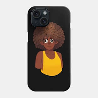 Radiant Afro Phone Case