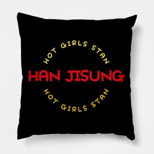 Hot Girls Stan HAN JISUNG Stray Kids Pillow