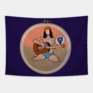 Feminist Girl Tapestry