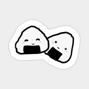 Kawaii onigiri duo Magnet