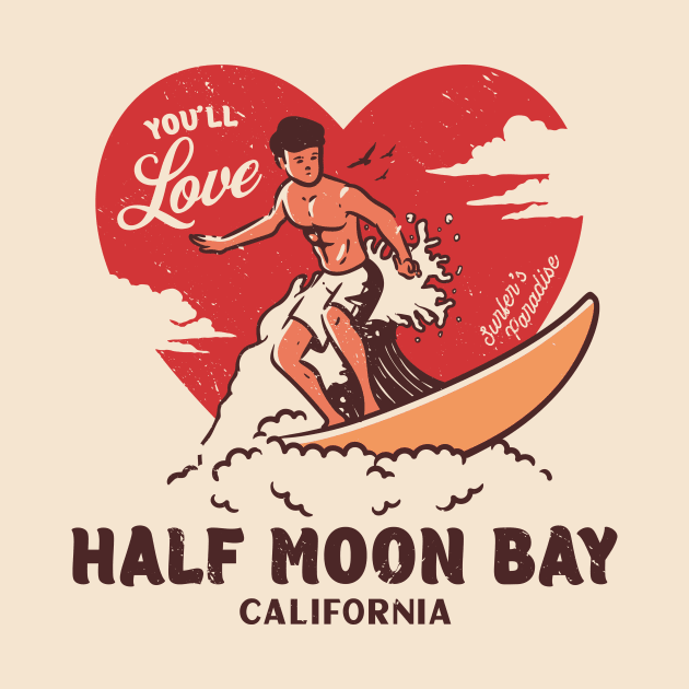 Vintage Surfing You'll Love Half Moon Bay, California // Retro Surfer's Paradise by Now Boarding