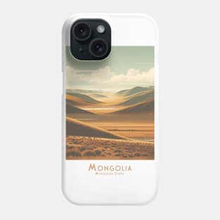 Mongolian Steppe Serenity Phone Case