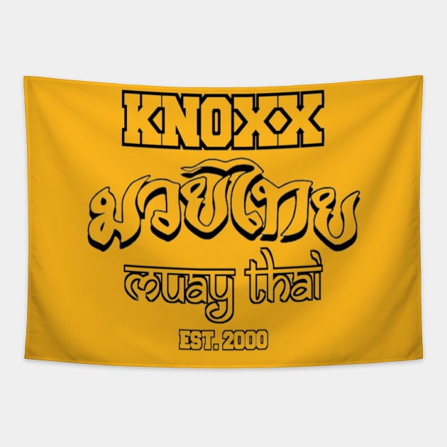 Knoxx Muay Thai Tapestry by Billy Knoxx