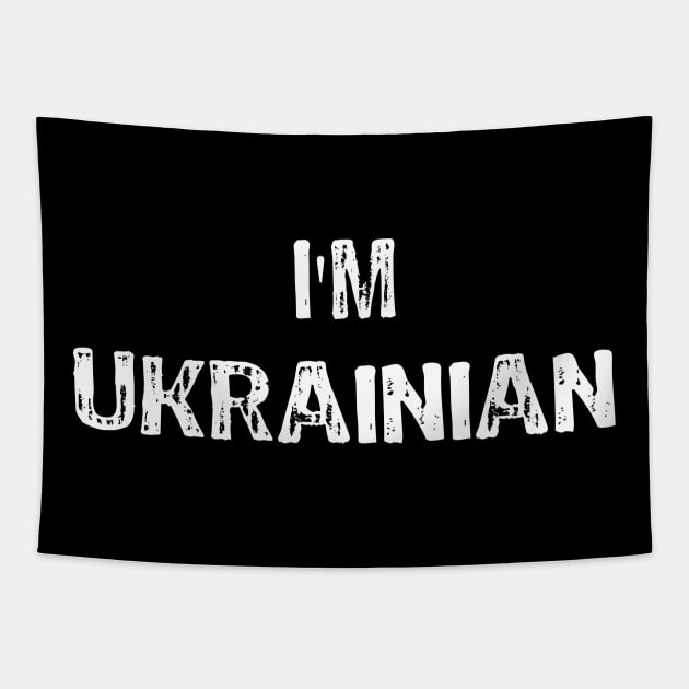 I am Ukrainian Tapestry by Yasna