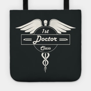 First Class Doctor! Retro Career Gift Tote