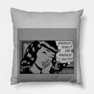 Indecision Pillow