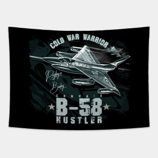 Convair B58 Hustler Fighterjet Vintage Aircraft Tapestry