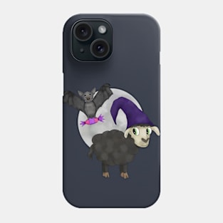 Halloween black sheep Phone Case