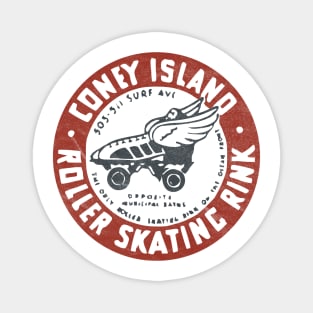 Coney Island Roller Skating Rink / Roller Skates Magnet