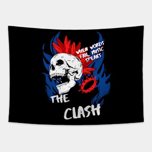 the clash ll punkoholic Tapestry