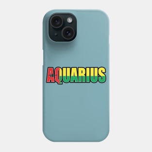 Aquarius Bissau Guinean Horoscope Heritage DNA Flag Phone Case