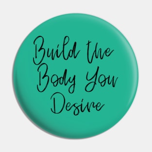 Fitness Motivation Pin