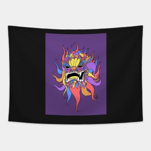 Resplendent Fu Dog Tapestry