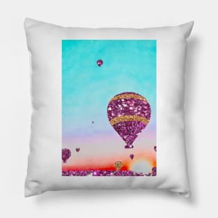 Glitter Balloon No. 1 Pillow