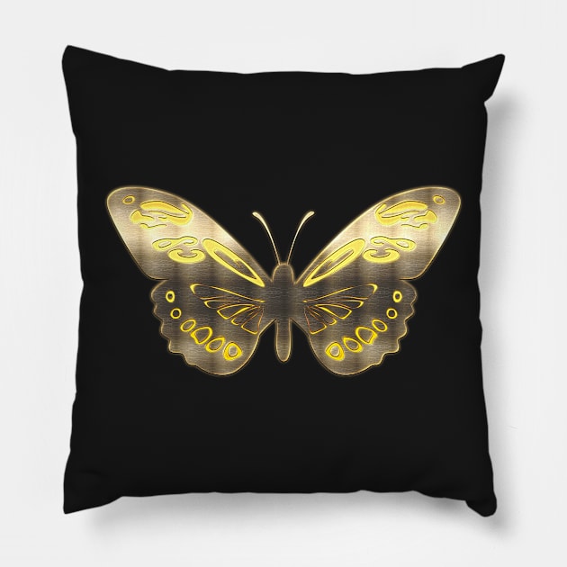 butterfly Pillow by melcu