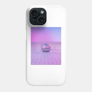 A E S T H E T I C VAPORWAVE - ORB Phone Case