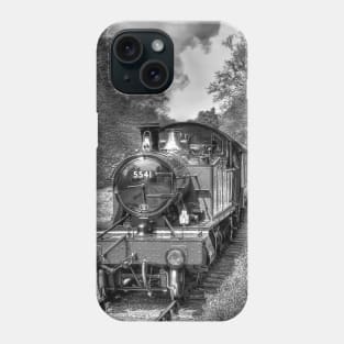 The Forest Prairie - Black and White Phone Case