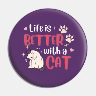 Cat Lover Pin