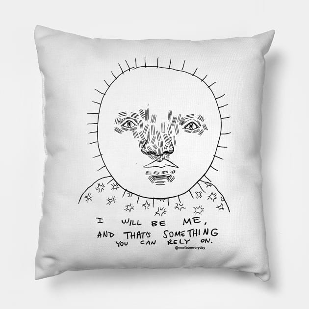 Rely On Pillow by New Face Every Day