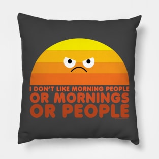 MORNING PEOPLE Pillow