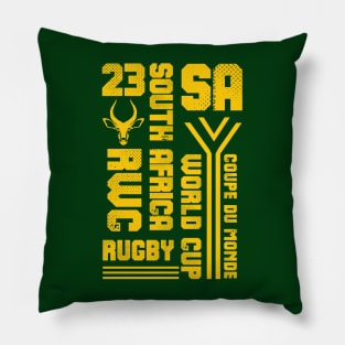 South Africa Rugby Union Springboks Memorabilia Pillow