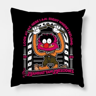 Animal Muppets Manhattan Melodies Pillow