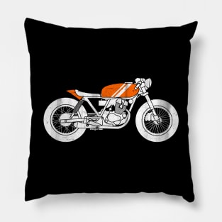 Cafe Racer Reverse Pillow