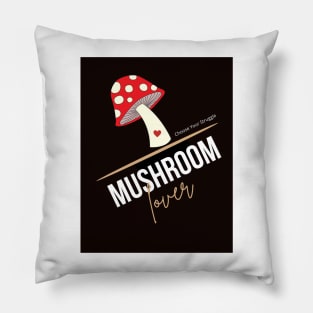 Mushroom Lover Pillow