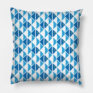 Escher Angelfish Tessellation Pillow