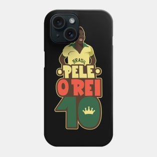 Pele - O Rei - FC Santos Phone Case