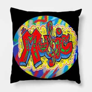 music spray art 23 Pillow