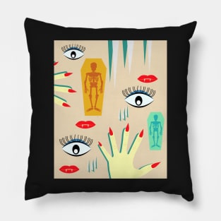 Halloween makeup Pillow