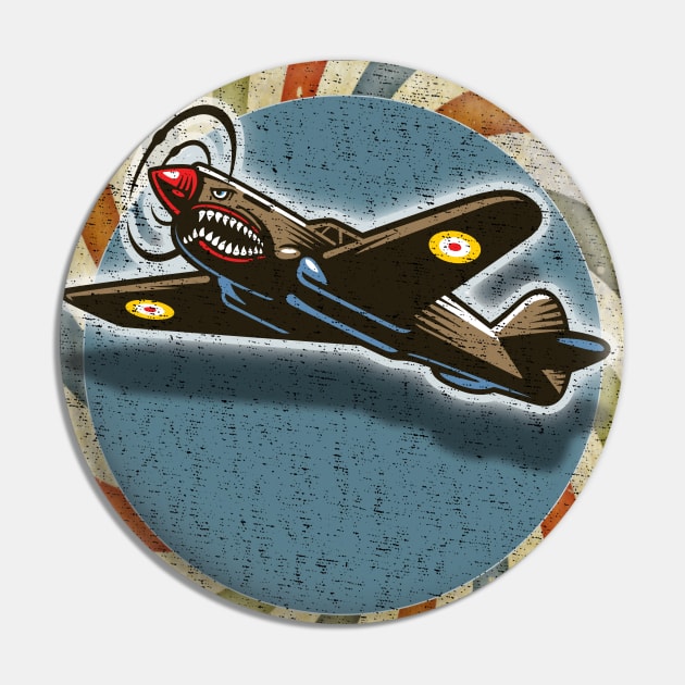 Vintage Retro Pin by Alvd Design